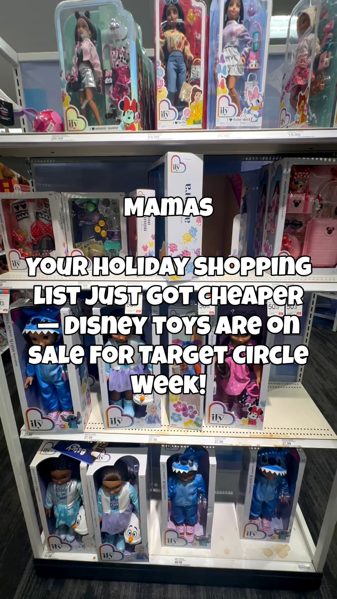 Target Circle Week = the perfect time to snag best-selling Disney toys on sale! 🎯
Save $10 when you spend $40 or $20 when you spend $75 on toys — holiday gifting made easy 🎁🙌
#TargetCircleWeek #DisneyToys #LTKHolidayGifting #TargetDeals #LTKKids #LTKSaleFinds #LTKGiftGuide #LTKDisney


#LTKSaleAlert
