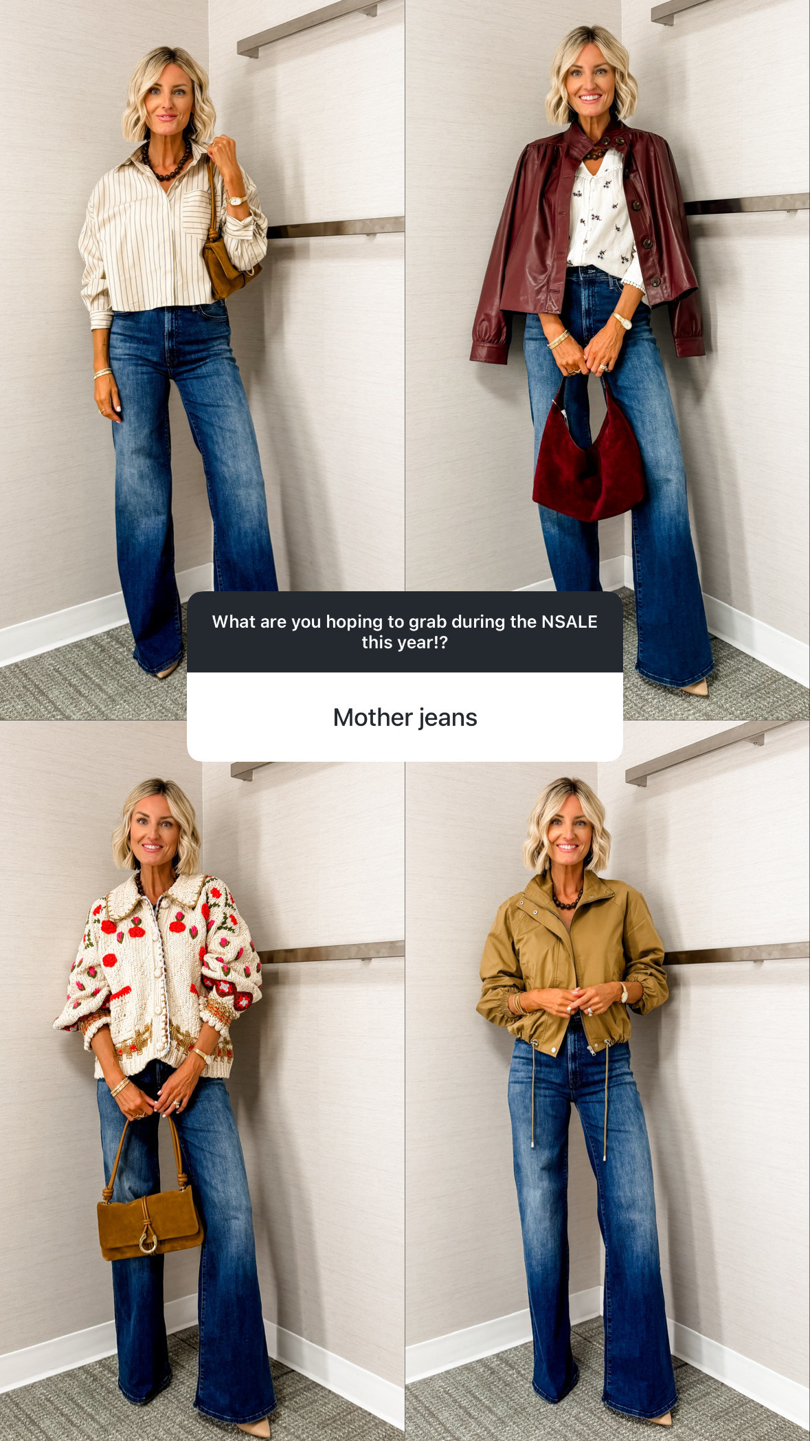 The NSale is the perfect time to buy some higher price point items that typically never go on sale! Mother jeans is such a great brand of denim! Linking several Mother jeans I saw that were included!

Loverly Grey, Mother jeans, Nordstrom anniversary sale, NSale, fall staples, wide leg jeans, fall outfits 

 #LTKSeasonal #LTKSaleAlert