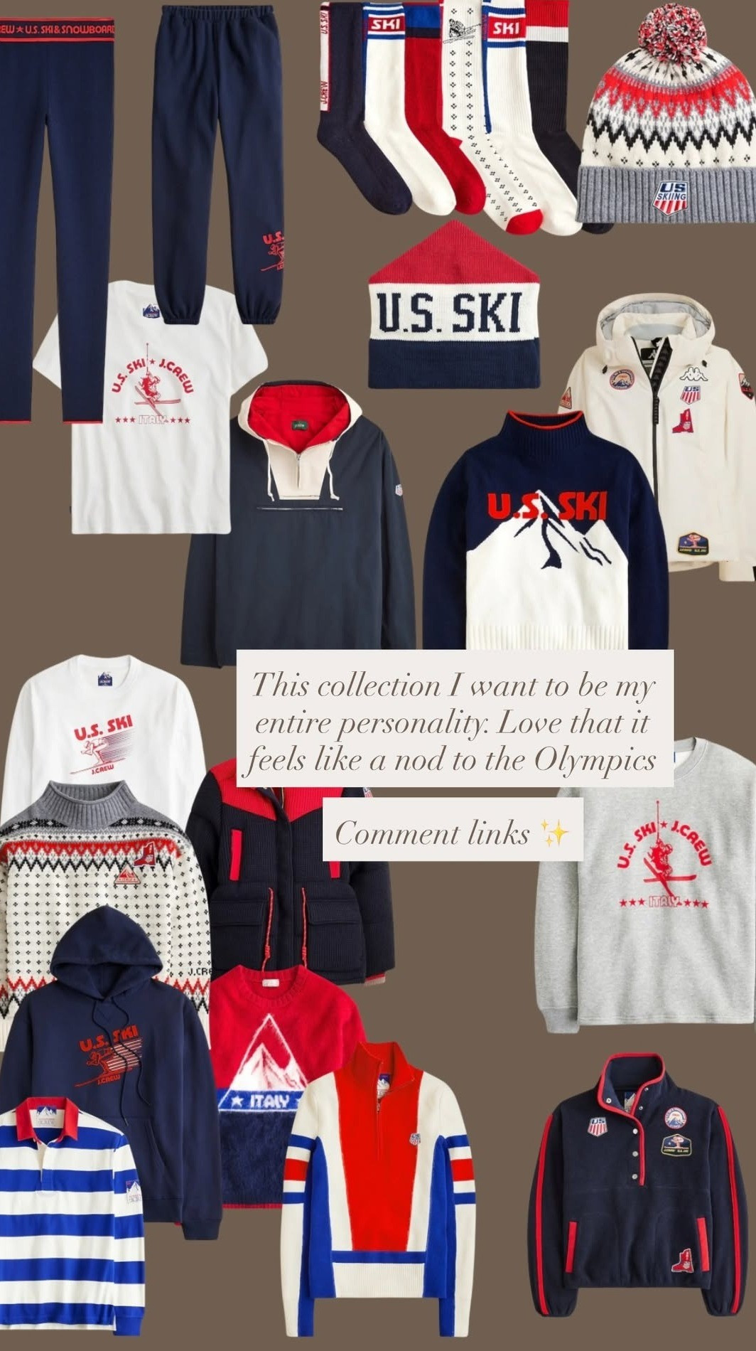 I love the vibes of this J.Crew Collection!!! Love that it gives a nod to the Olympics without saying Olympics. 

 #LTKSeasonal