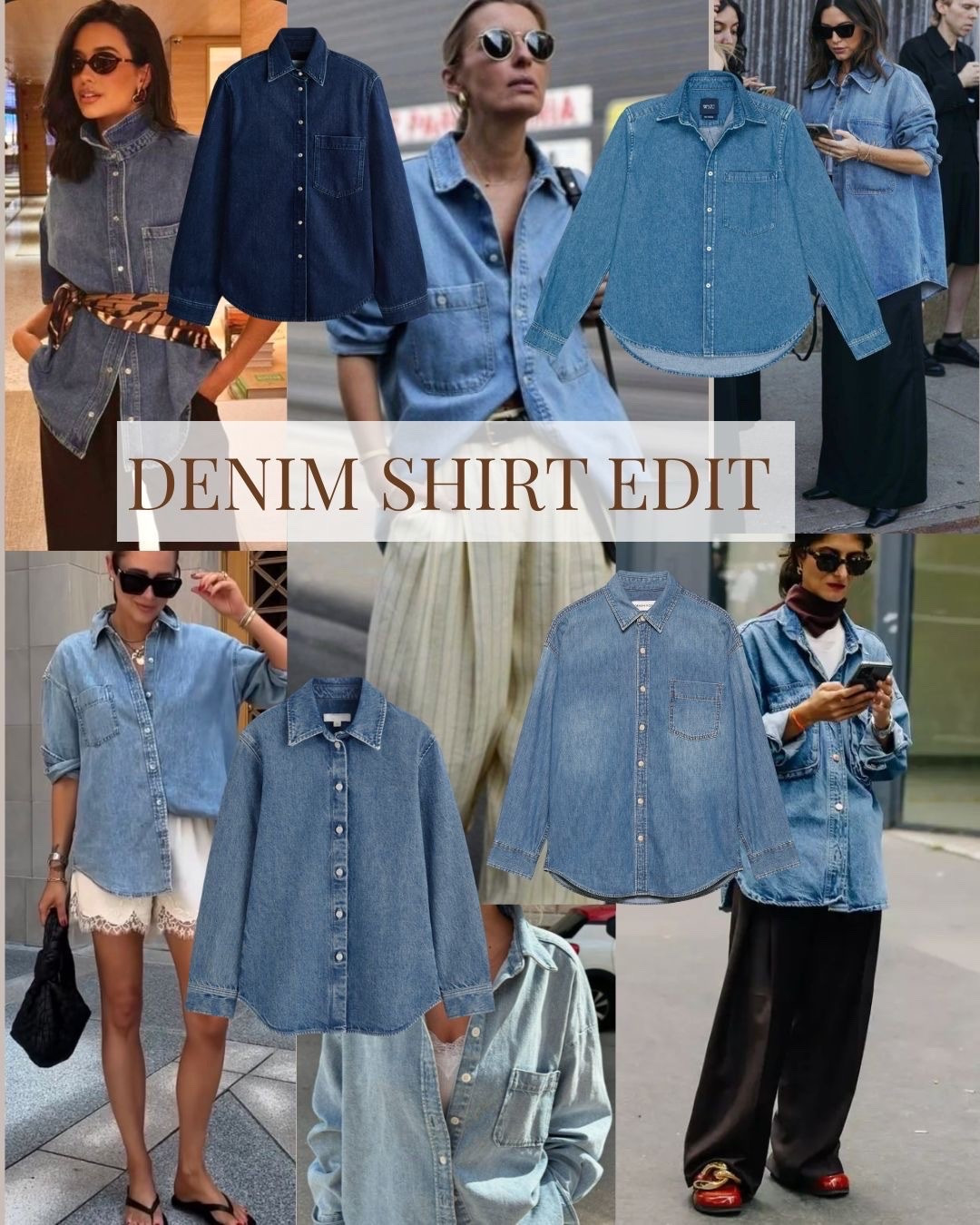 Denim shirt; a piece for all year round & all wardrobes should

#LTKuk