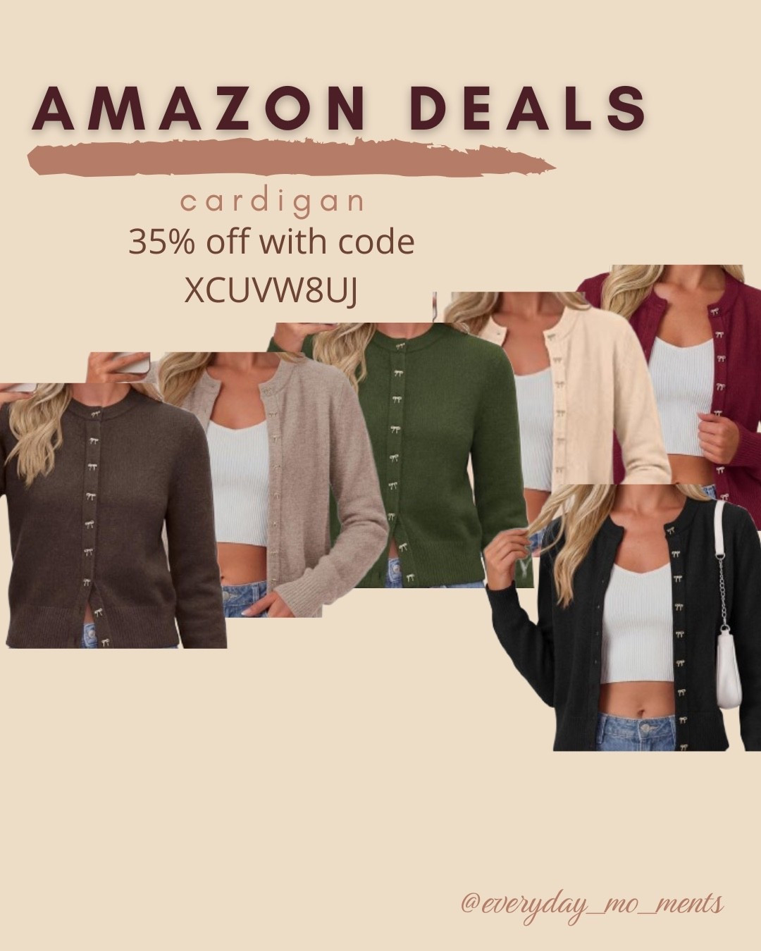 $16 ends 8/25

Amazon fashion
Amazon deals
Cardigan
Teacher outfit

#LTKSaleAlert