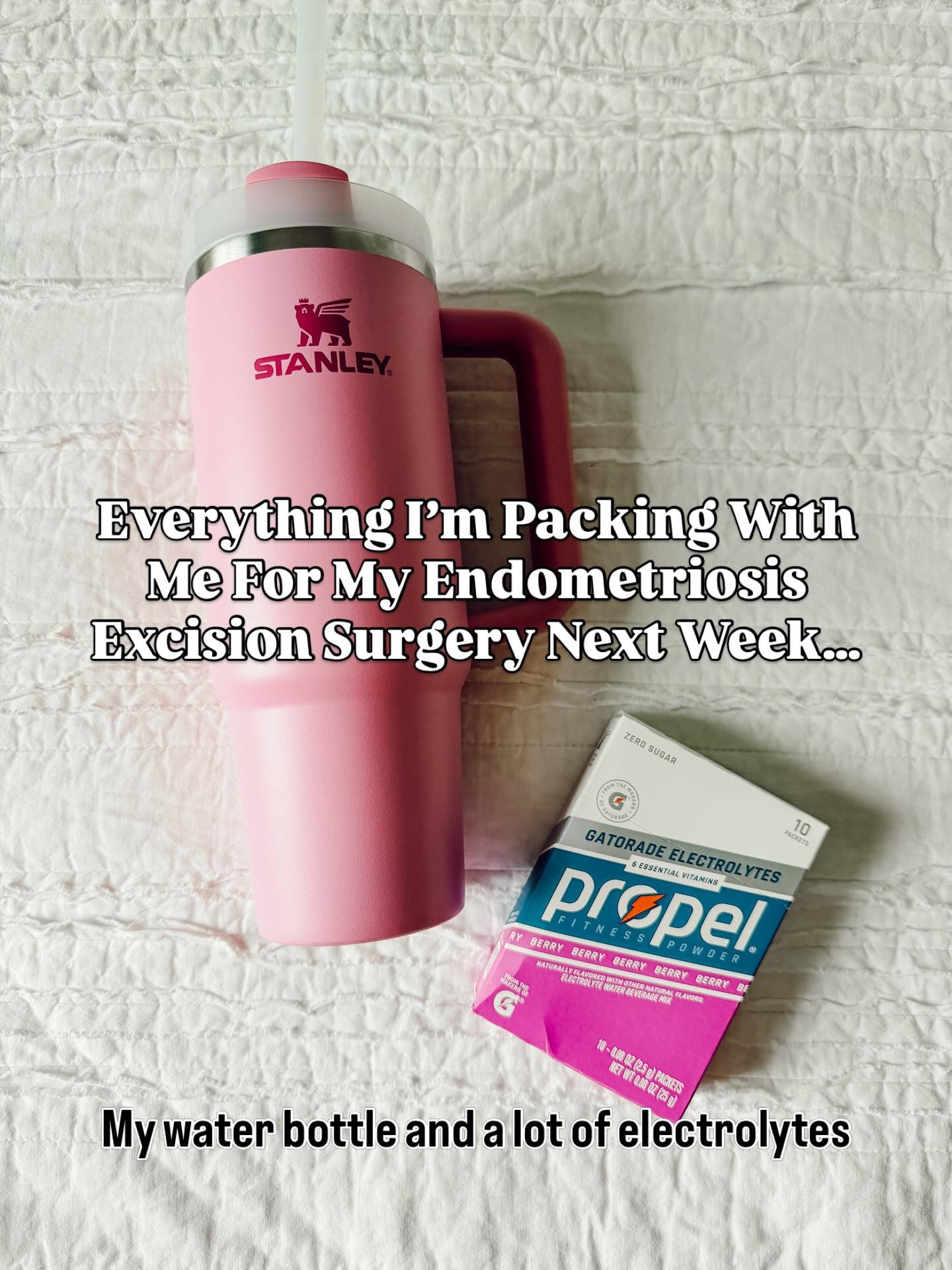 Instagram turned my last surgery prep video into Alvin & the Chipmunks 😭🤣

So if you saw my endometriosis surgery packing reel sounding like I inhaled helium all day… no you didn’t 😂 I have NO idea what happened, but we’re rolling with it lol.

Since that was a fail, I put together a hospital bag essentials carousel for endometriosis surgery / laparoscopy / hysterectomy prep so you can actually hear (and see) everything clearly this time 🙃

If you have endometriosis excision surgery or any kind of abdominal surgery coming up, this is everything I’m bringing to stay comfortable, prepared, and (hopefully) make recovery a little easier 🤍

We do have a 3.5 hour drive home after surgery, which honestly makes me a little nervous 😅 so I’m trying to be extra prepared this time around.

If you’ve had endometriosis surgery before, what am I missing?!
What helped you the MOST during recovery?
Any must-have items for a long car ride home post-op?

I’m so ready to finally get this done and hopefully get some relief from endo pain 🙌🏻 counting down the days!! And if you have a surgery like this coming up too and want my list of essentials sent your way, just comment “endo” below and I’ll send them straight to you! 😉 #minimallyinvasivesurgery #surgeryessentials #surgeryprep #endometriosissurgery #endometriosisexcision