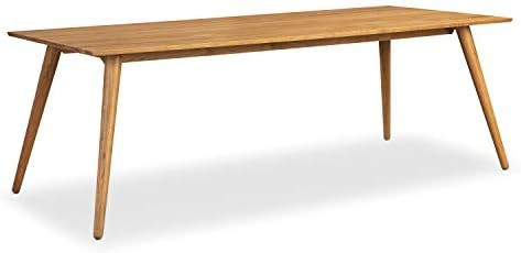 POLY & BARK Cleo 86" Dining Table, Oak | Amazon (US)