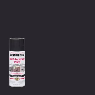 12 oz. Carbon Black Roof Accessory Spray Paint | The Home Depot