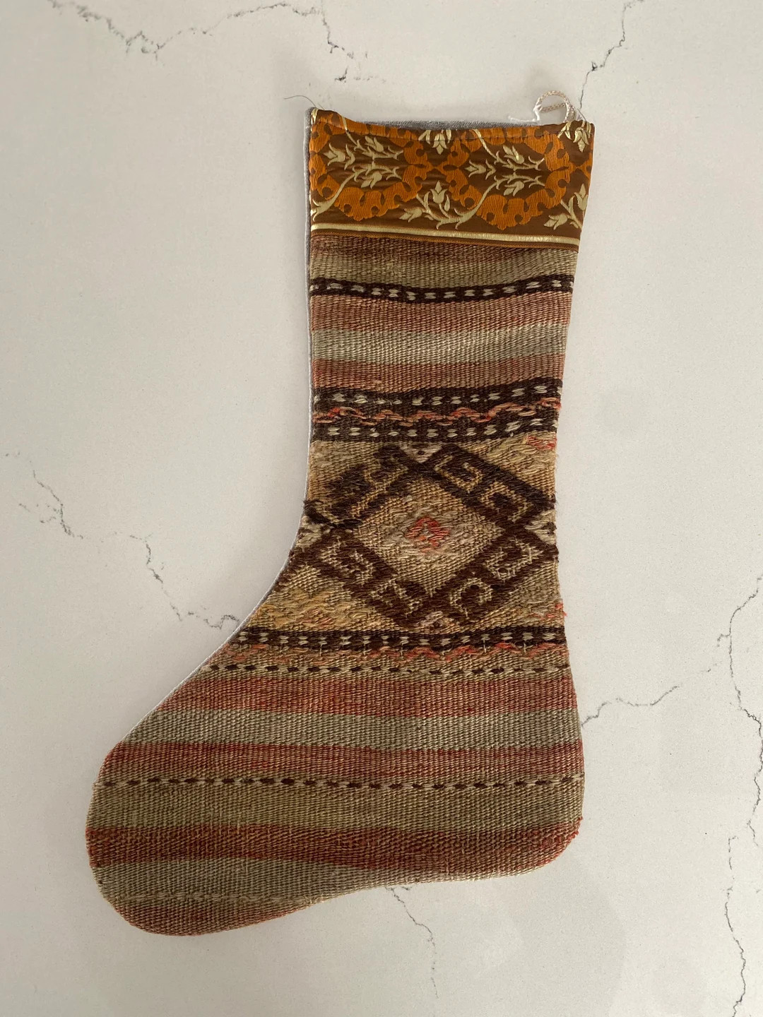 Vintage Turkish Rug/Kilim Christmas Stocking • Christmas Decor • Christmas Gift | Etsy (US)