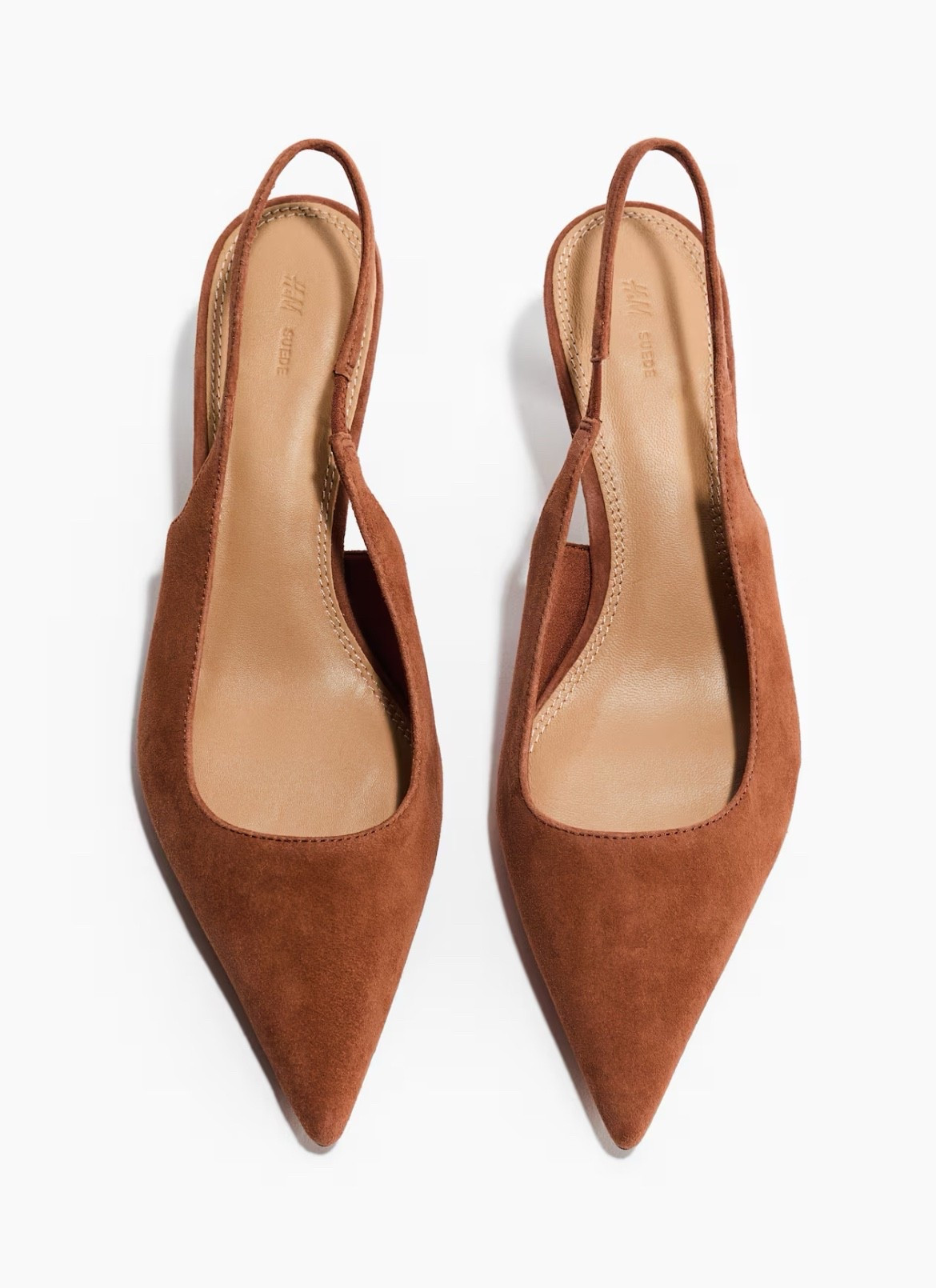 Camel suede slingback heels 

#LTKSeasonal #LTKFindsUnder100