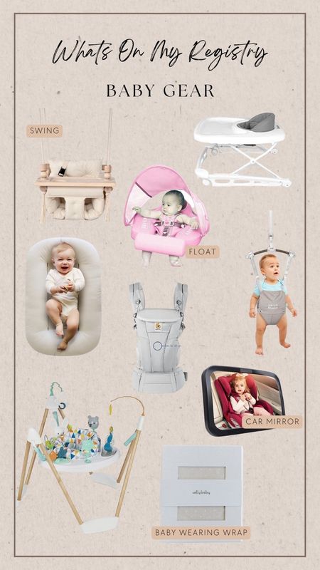 What’s on my baby registry! 

Maternity, baby gear, nursery 