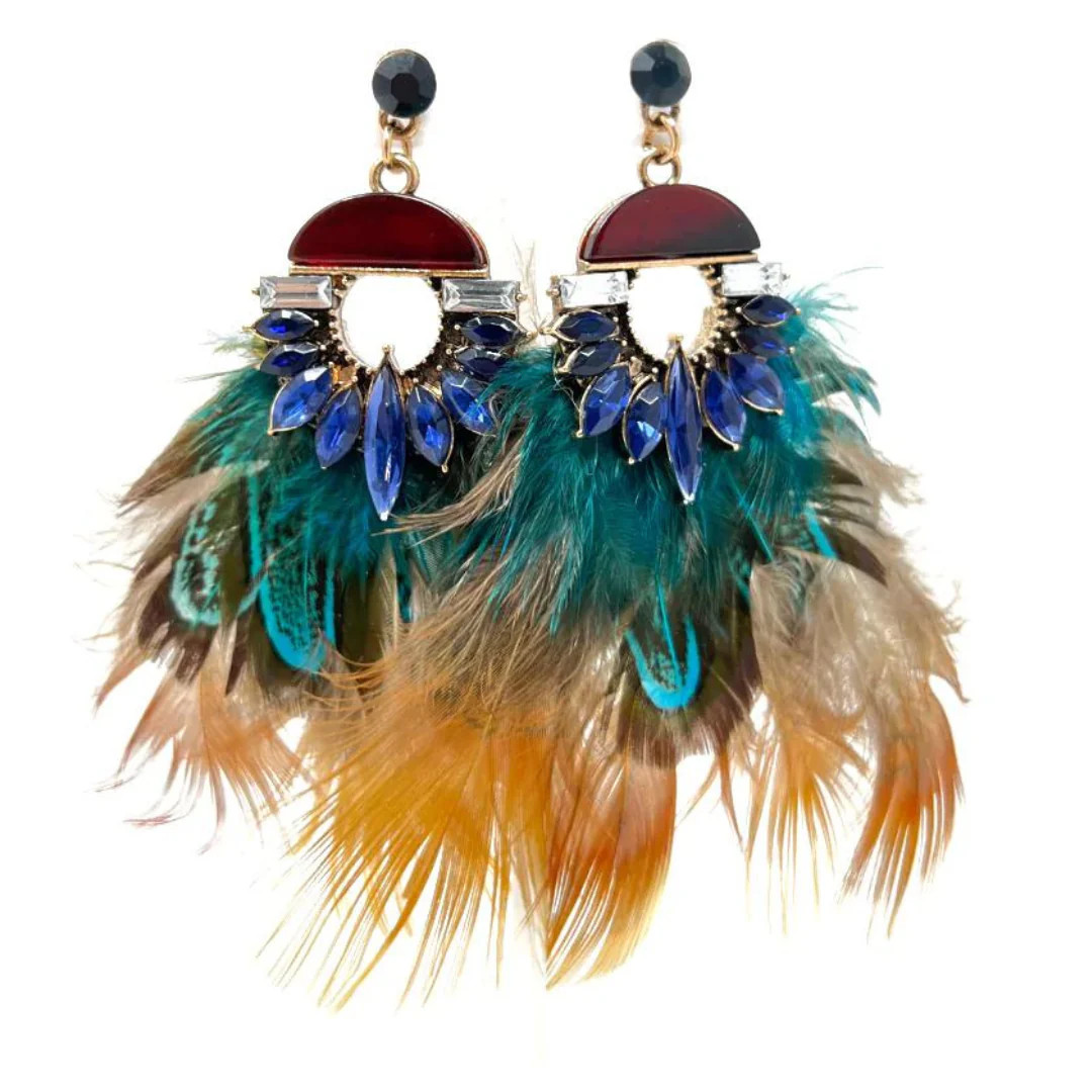 Level Up Feather Earrings | Accessory To Love