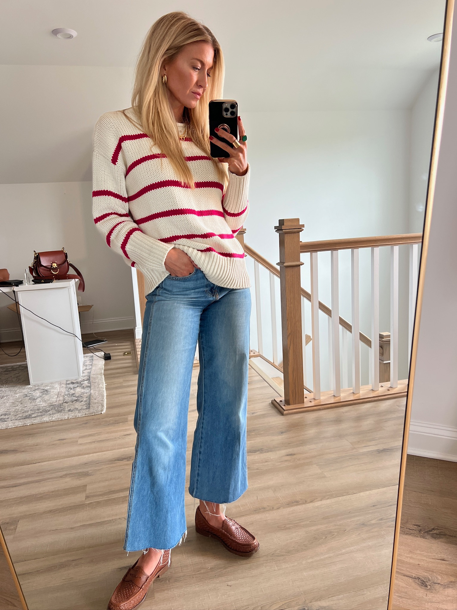 Sweater + wide leg denim outfit!
Sweater: wearing size small. Runs slightly oversized 
Denim: runs TTS

#LTKStyleTip #LTKBeauty #LTKSeasonal