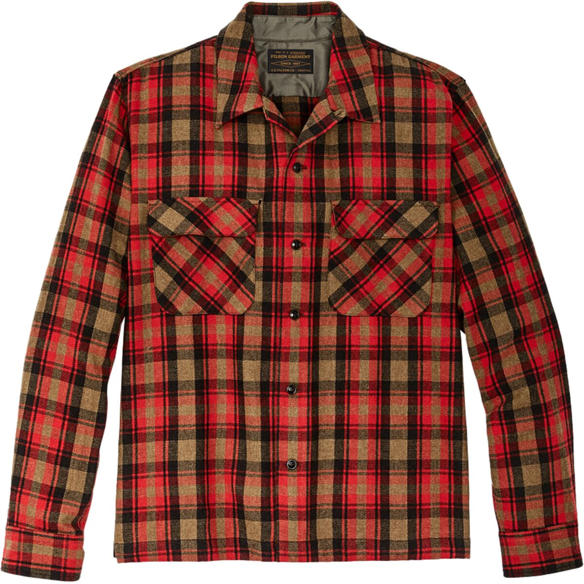 Buckner Wool Camp Shirt - Men's | Backcountry