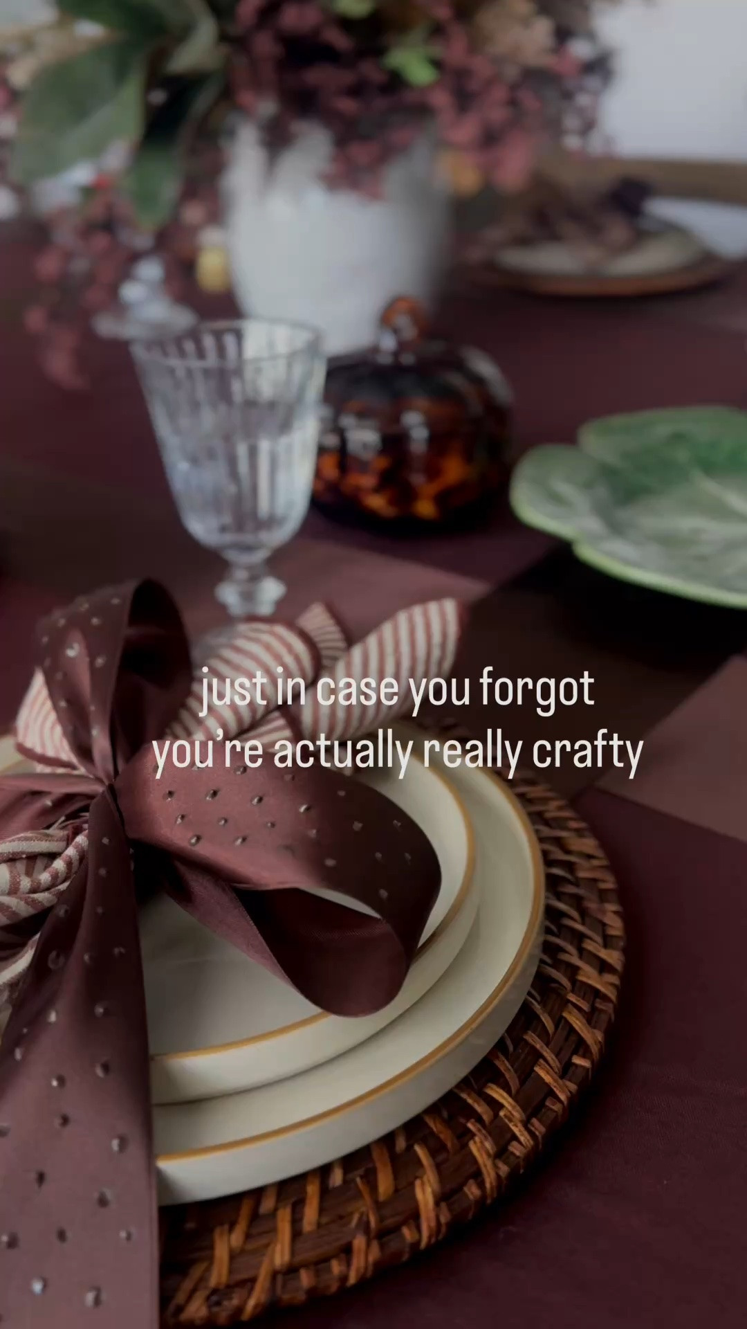 A little fall crafting with @Michaels and @tulipcrafts!