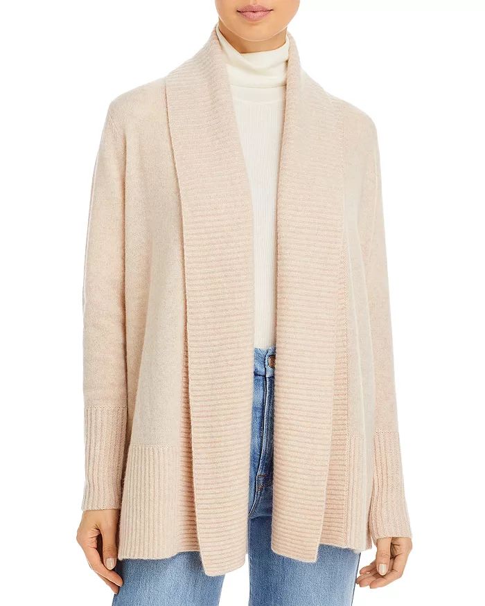 C by Bloomingdale's Cashmere C by Bloomingdale's Shawl-Collar Cashmere Cardigan - 100% Exclusive ... | Bloomingdale's (US)