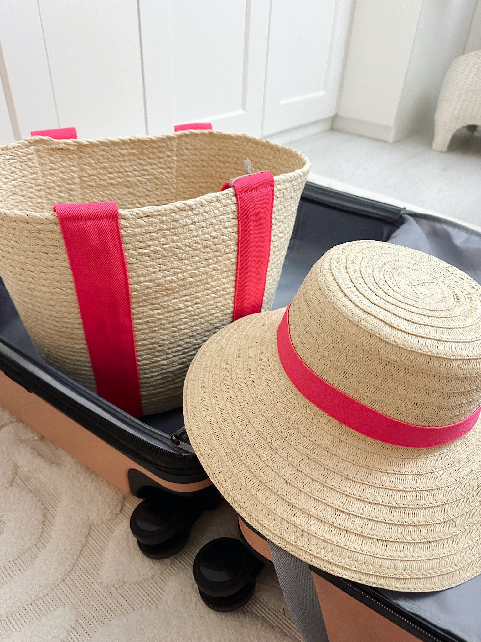 Target beach essentials. Loving this set so much. Quality is amazing. 
Beach essentials, beach bag, beach hat, target finds

#LTKitbag #LTKSeasonal #LTKxTarget