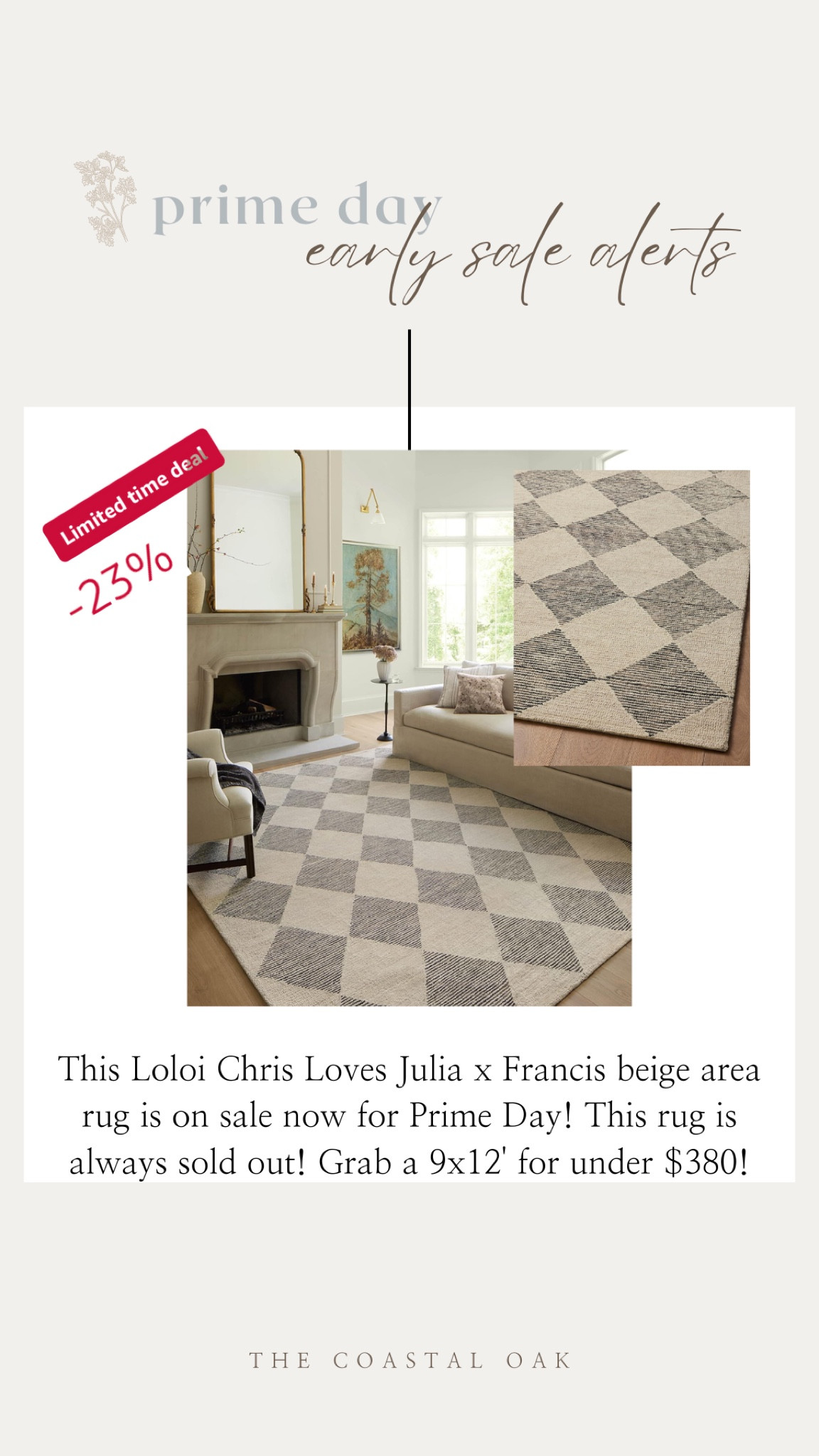 This Chris Loves Julia Loloi rug always sells out! Grab it now while it’s in stock! 

#LTKSaleAlert #LTKSeasonal #LTKHome