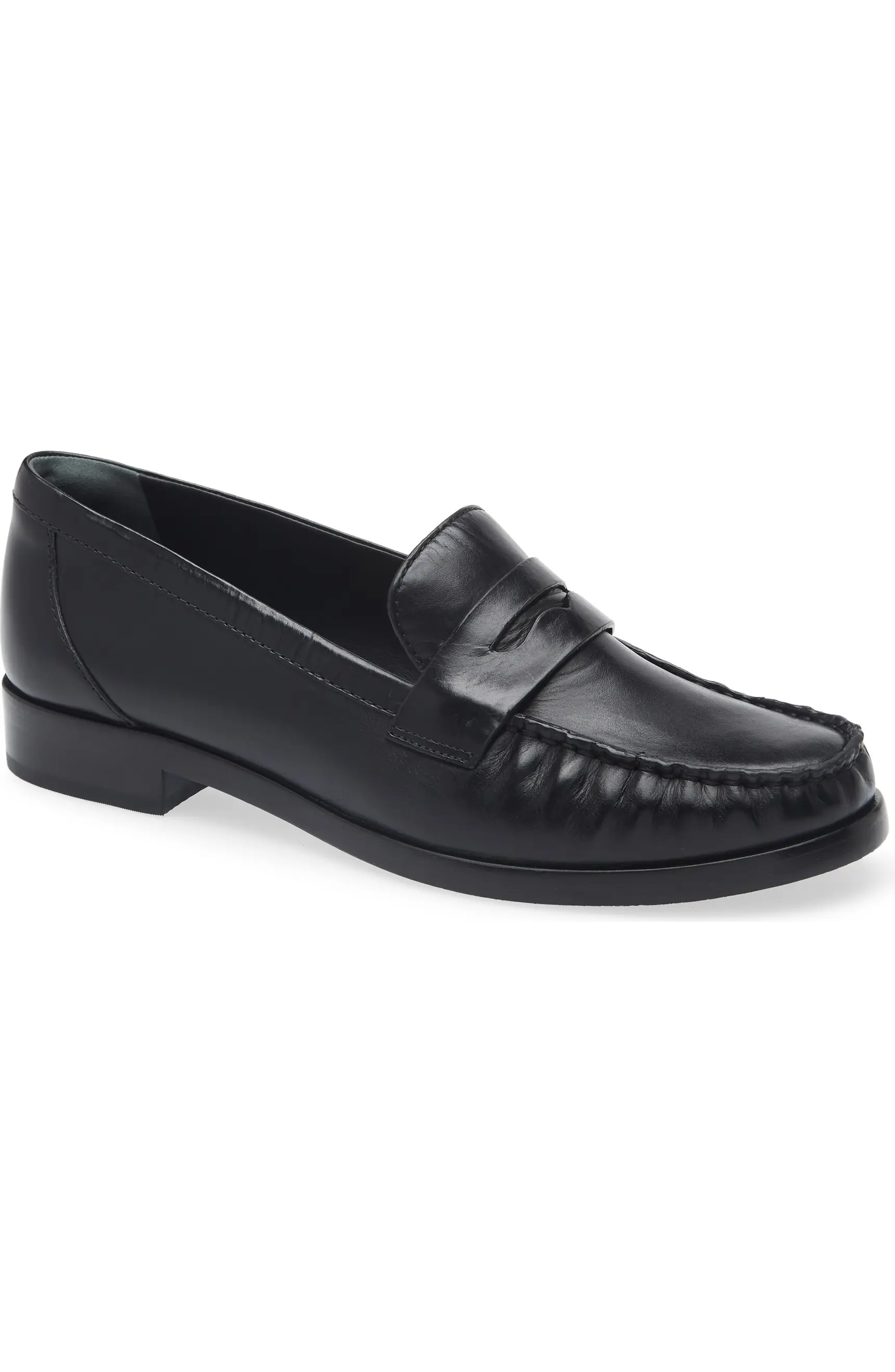 Ani Ruched Penny Loafer (Women) | Nordstrom