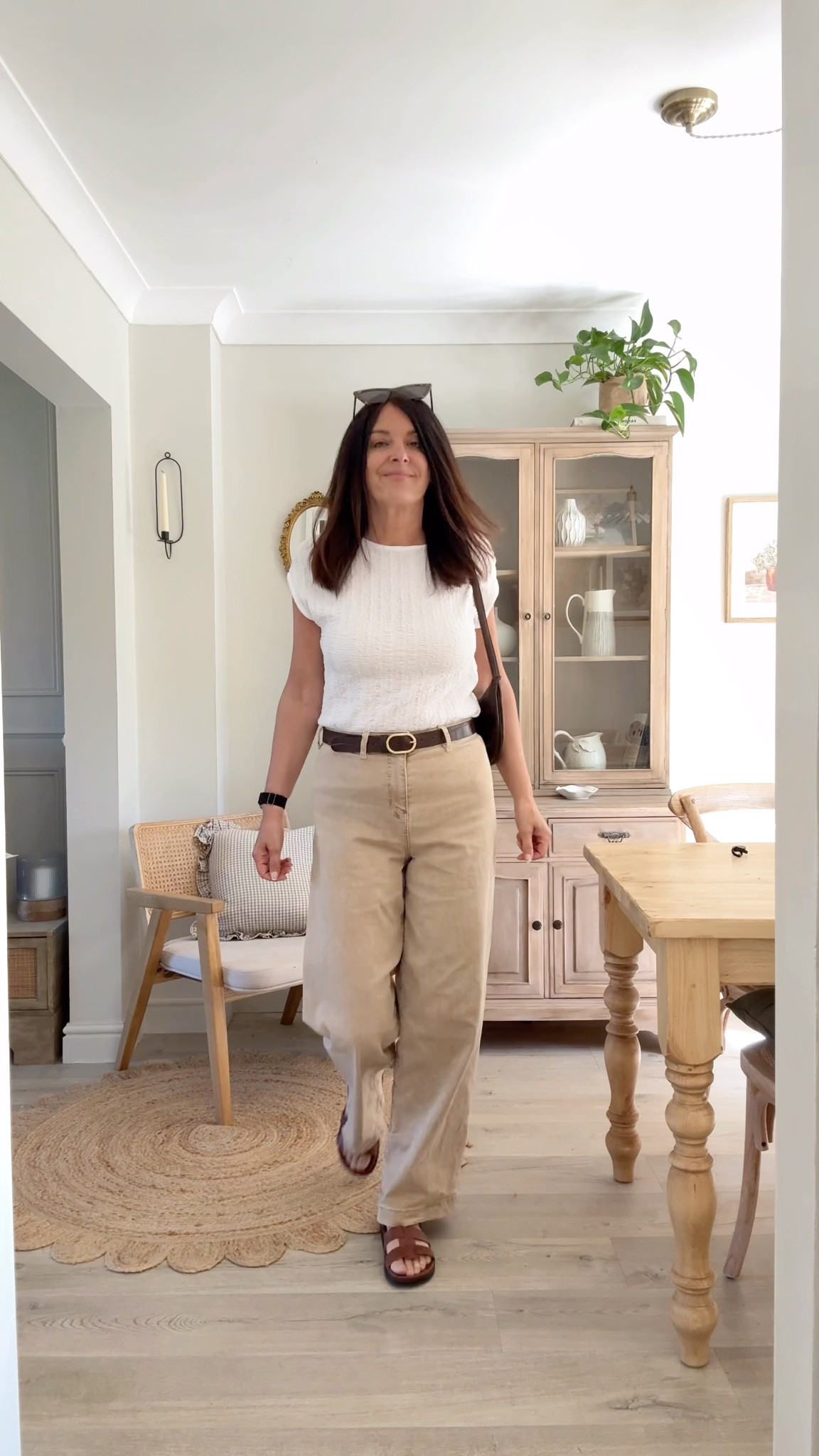 Stylish, comfortable easy wear clothing. The jeans are ankle grazers, but I’ve bought the in Long so they’re a regular length. They’re stretch too, so comfortable! For reference I’m just under 5’8” and these are all 12/medium size. 

#LTKover50style #LTKuk