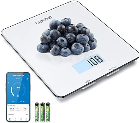 RENPHO Digital Food Scale, Kitchen Scale for Baking, Cooking and Coffee Scale with Nutritional Ca... | Amazon (US)
