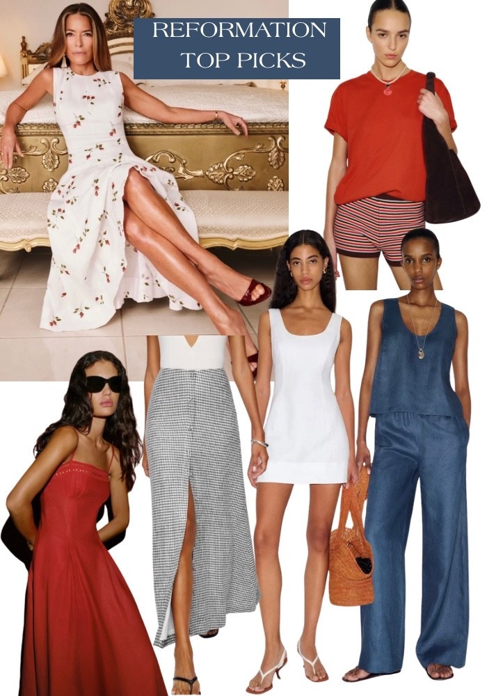 New picks from one of my favorite retailers, Reformation! Tons of great linen pieces perfect for summer

#LTKSeasonal