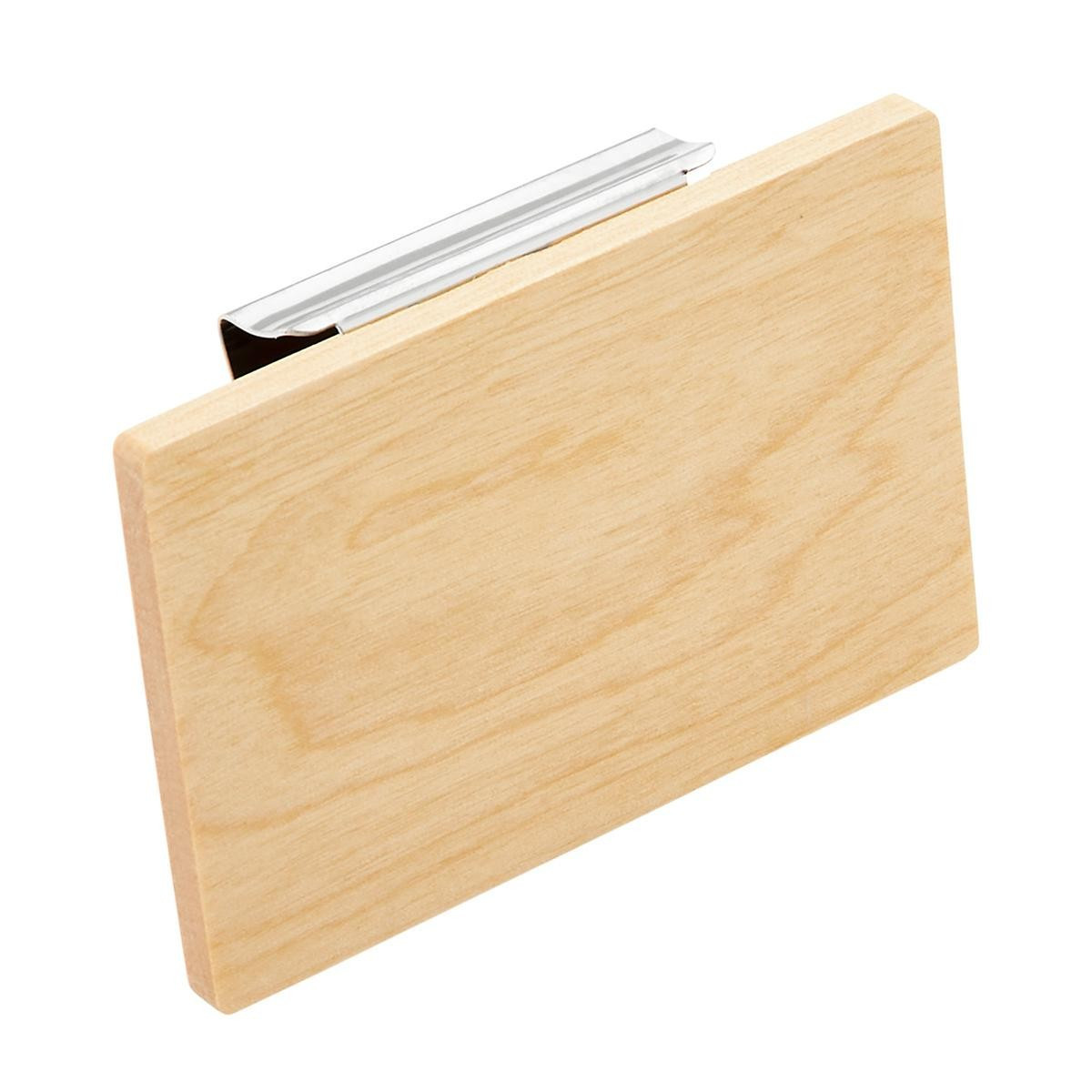 Bin Clip Label Birch Pkg/3 | The Container Store