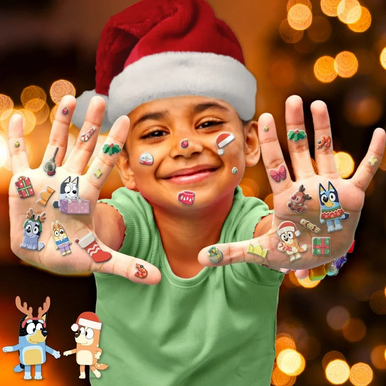 Bluey Holiday Puffy Sticker Playset | Walmart (US)