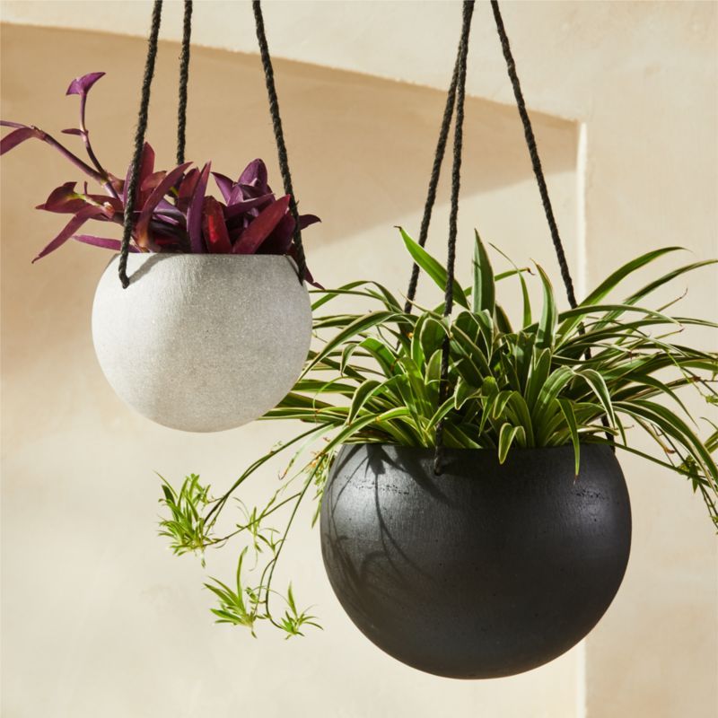 Orb Hanging Planters | CB2 | CB2