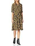 Nanette Nanette Lepore Women's Roll-Up Long Sleeve Mini Button Down Dress with Self Fabric Belt, Bla | Amazon (US)