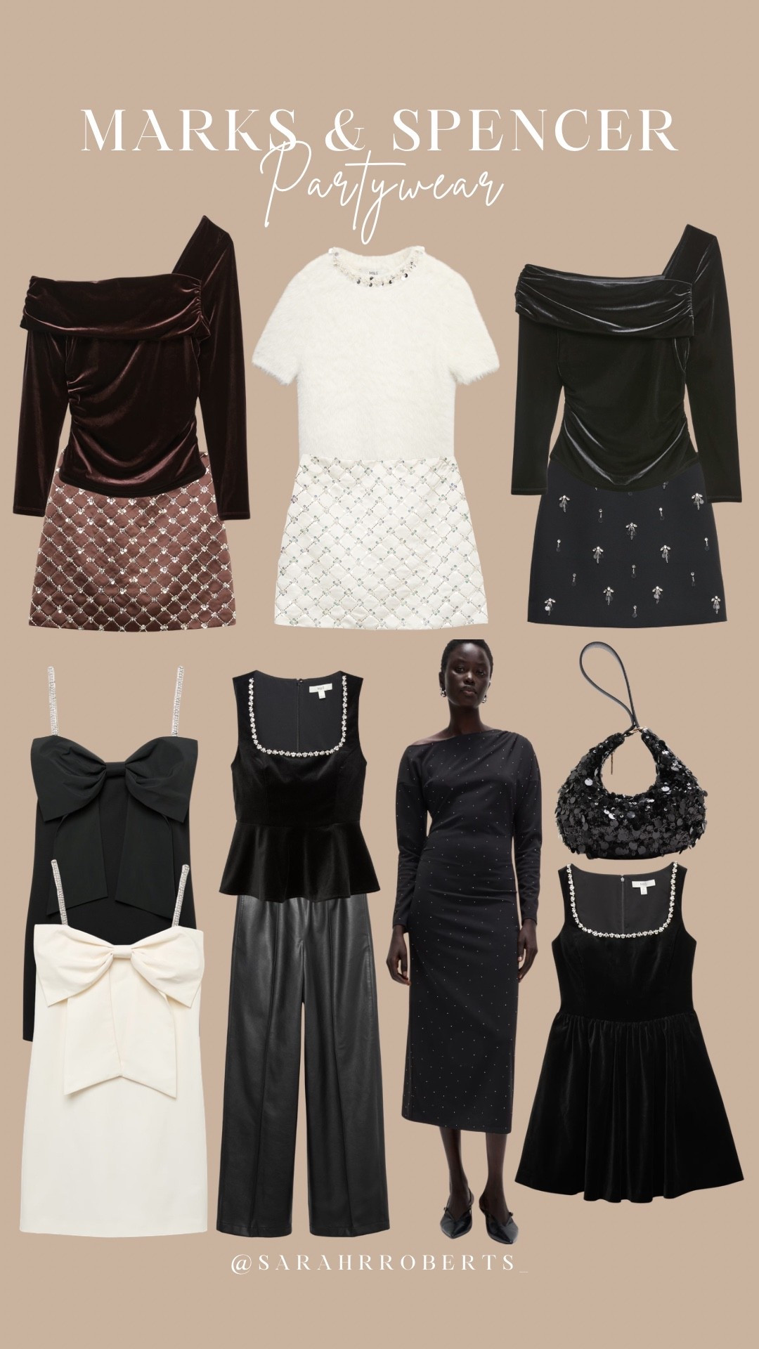 I’ve just placed an M&S order for PARTYWEAR and I had to share the pieces with you before they sell out! I’ve tried to piece them together with how I plan on styling them! 

Festive outfit, Christmas outfit, Christmas party outfit, sequins, embellishment velvet leather trousers 


#LTKfestive #LTKpartywear #LTKwinter