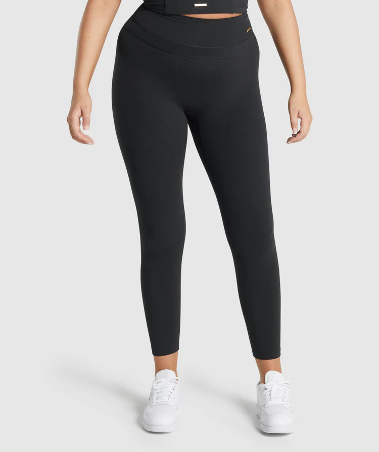 Gymshark Whitney High Rise Leggings - Black | Gymshark US