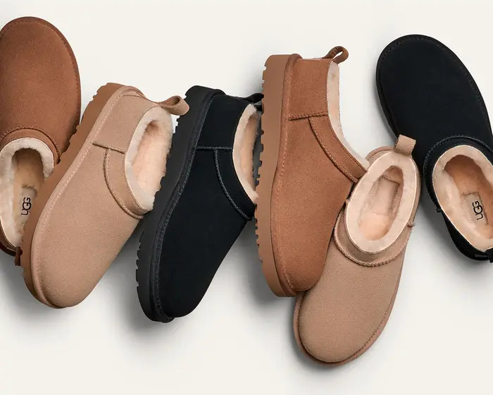 UGG® Classic Micro Genuine Shearling Lined Slip-On (Women) | Nordstrom | Nordstrom