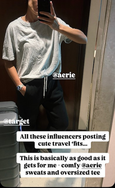 Trans-world flight 'fit. Nothing fancy, everything comfy!  

 #LTKActive #LTKOver40 #LTKSaleAlert