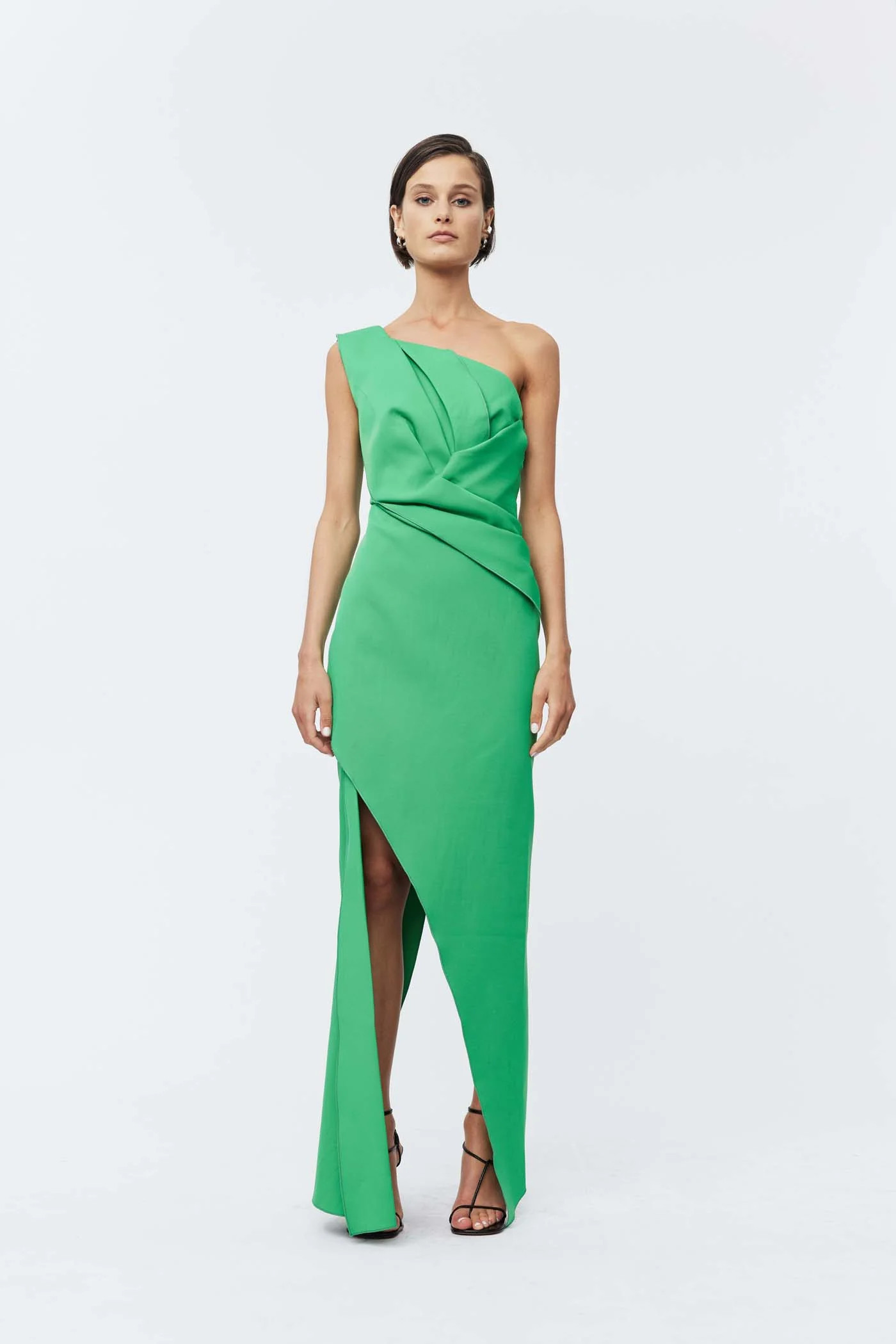 LUNA GOWN - GREEN | Rachel Gilbert (Australia & US)