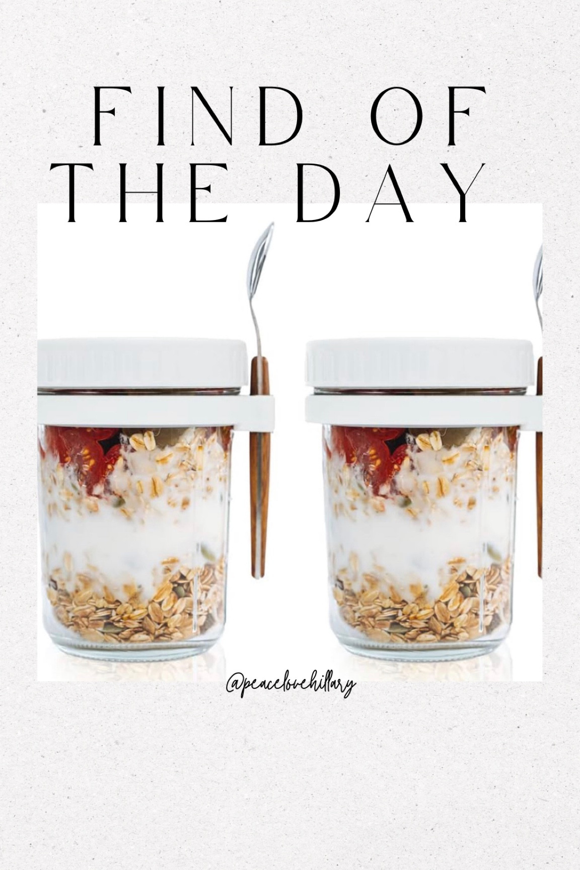 SMARCH Overnight Oats Jars with … curated on LTK