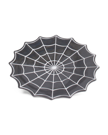 Melamine Spiderweb Platter | TJ Maxx