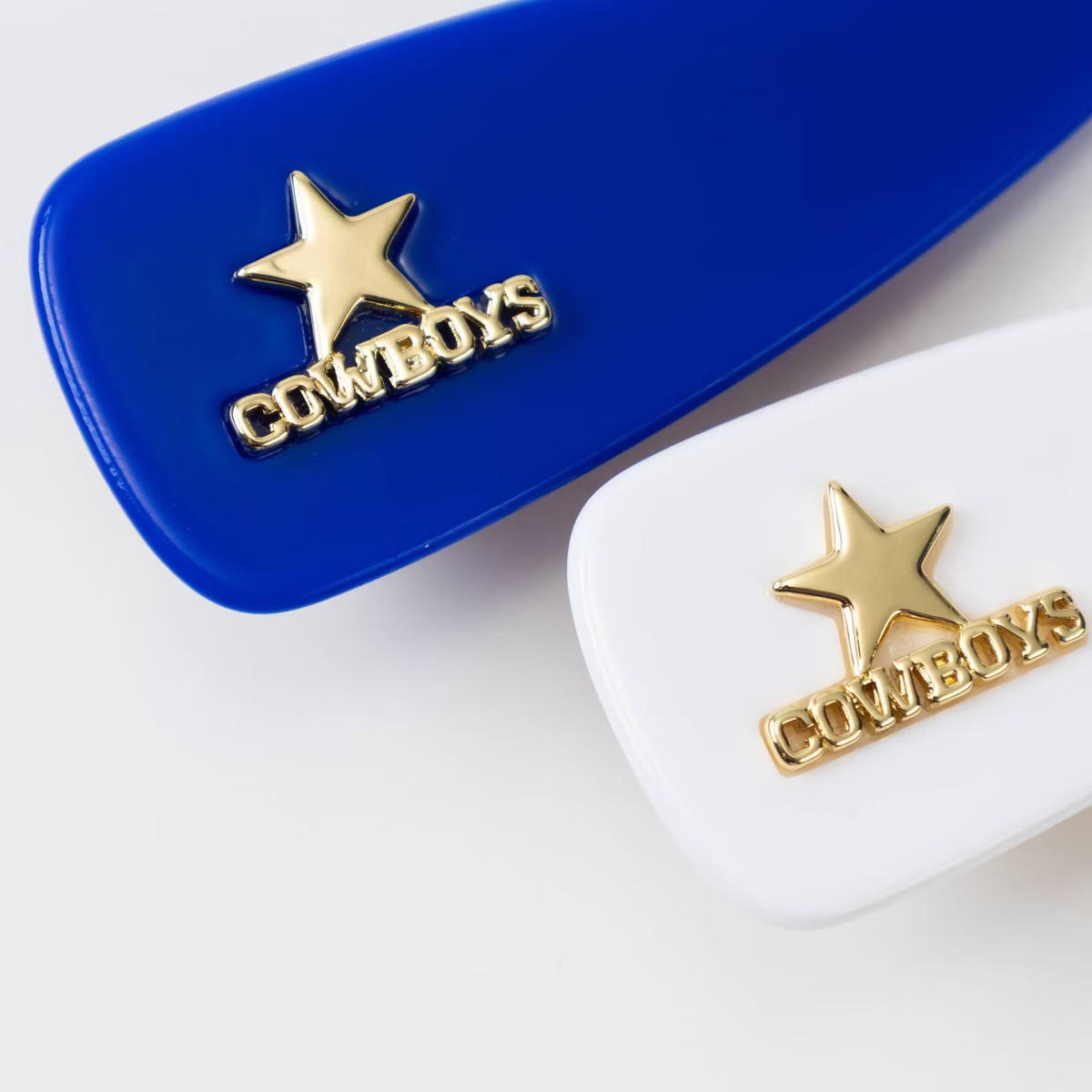 Bijoux Sport by Luv Aj NFL Mini Logo Hair Clip Set - Dallas Cowboys | Target
