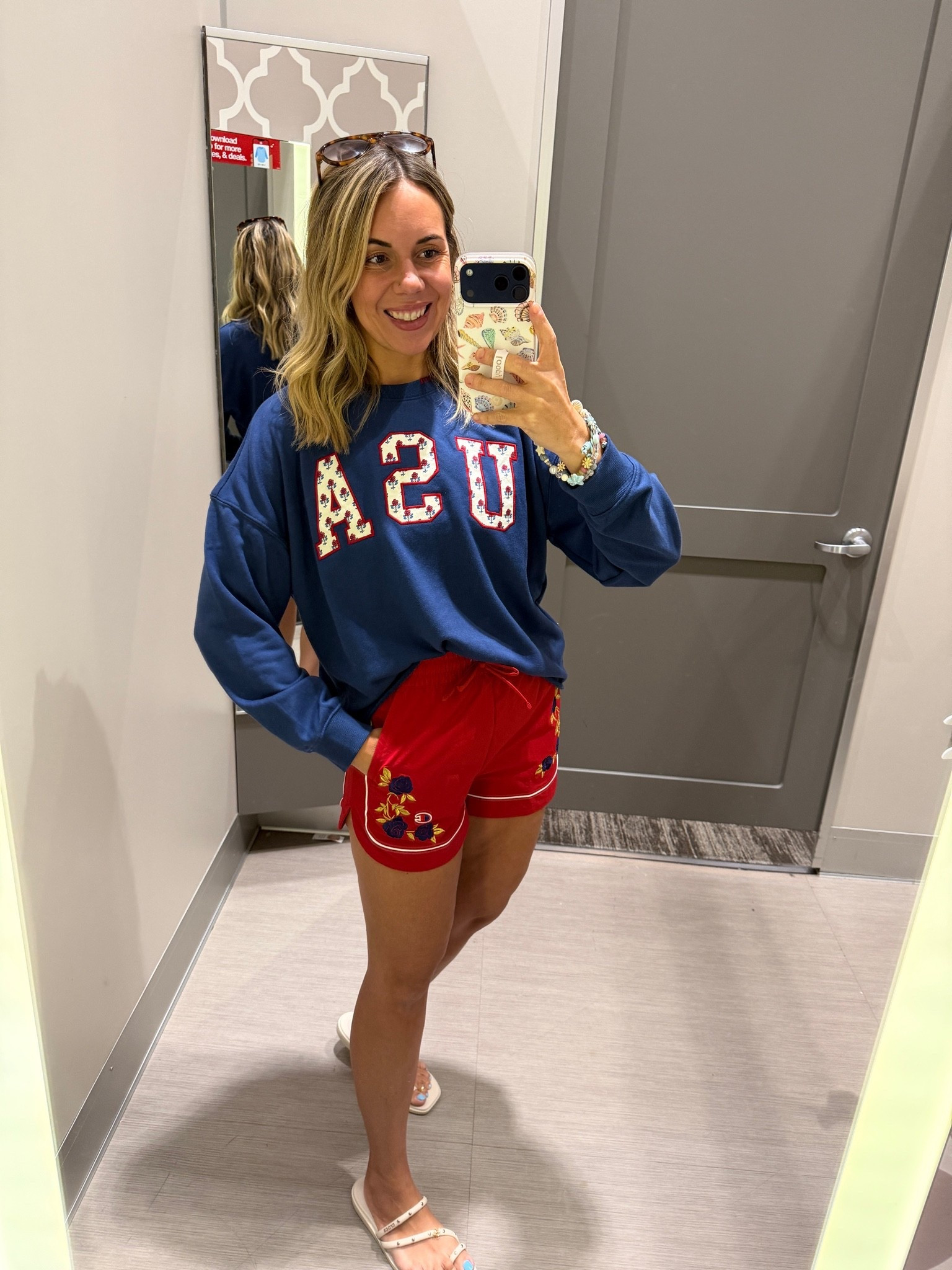Wearing my true size small in both new Target arrivals!

#LTKmomlife #LTKootd