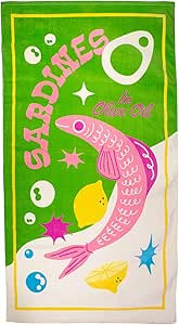 ban.do Beach, Please! Large Beach Towel, Oversized Towel for Adults and Children, Terry Cloth Poo... | Amazon (US)