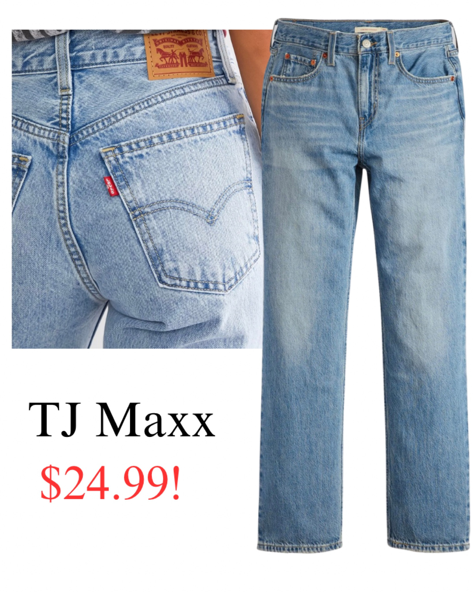 Levi’s on sale for only $24.99!!! Jeans, denim, designer deals, summer, casual, date night.

#LTKSaleAlert