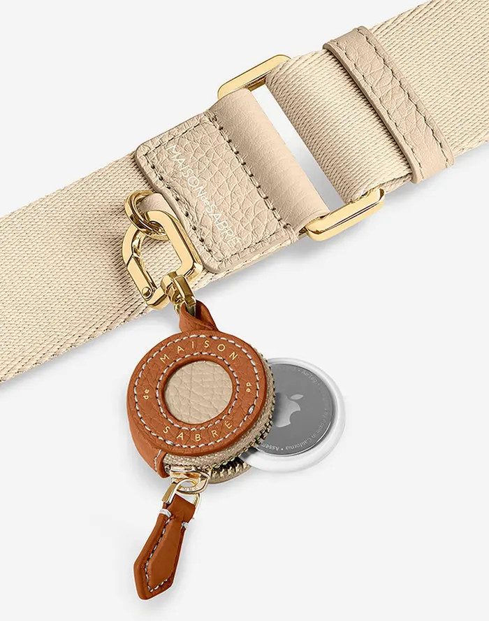 MAISON de SABRÉ Leather AirTag Charm | Nordstrom | Nordstrom
