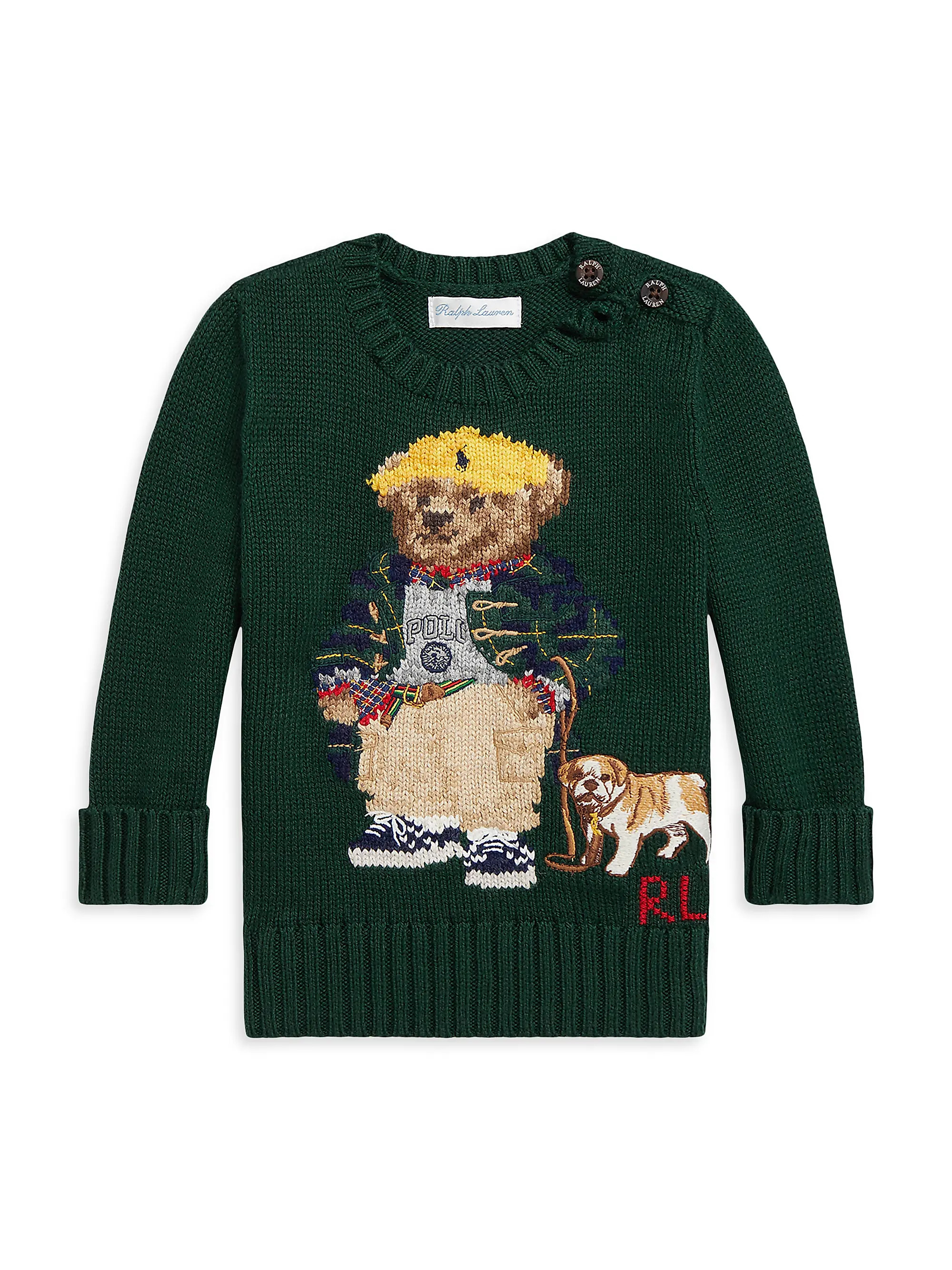 Baby Boy's Polo Bear Crewneck Sweater | Saks Fifth Avenue