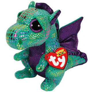 Ty Beanie Boos™ Cinder Green Dragon Plush Toy, Regular | 6" x 4" x 3" | Michaels® | Michaels Stores