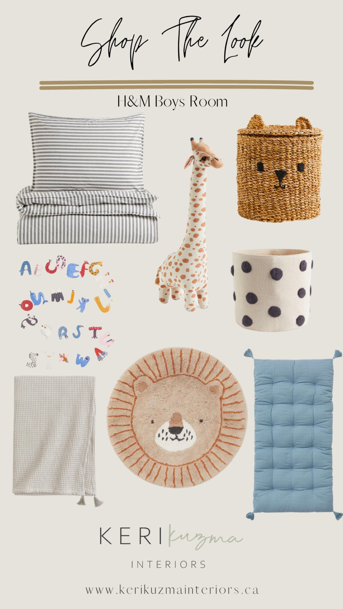 H&M boys bedroom design and decor

#LTKkids #LTKhome