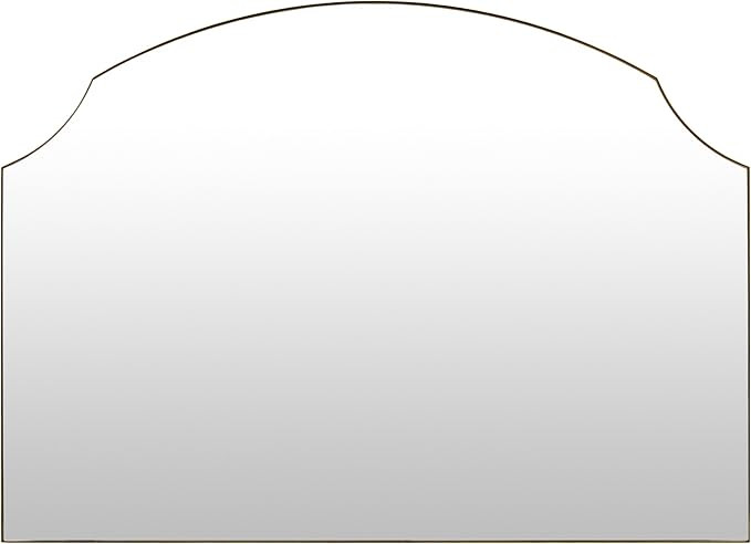 Livabliss x Galey Alix Landon Traditional Mantel Mirror, 38" H x 52" W x 2" D, Gold | Amazon (US)