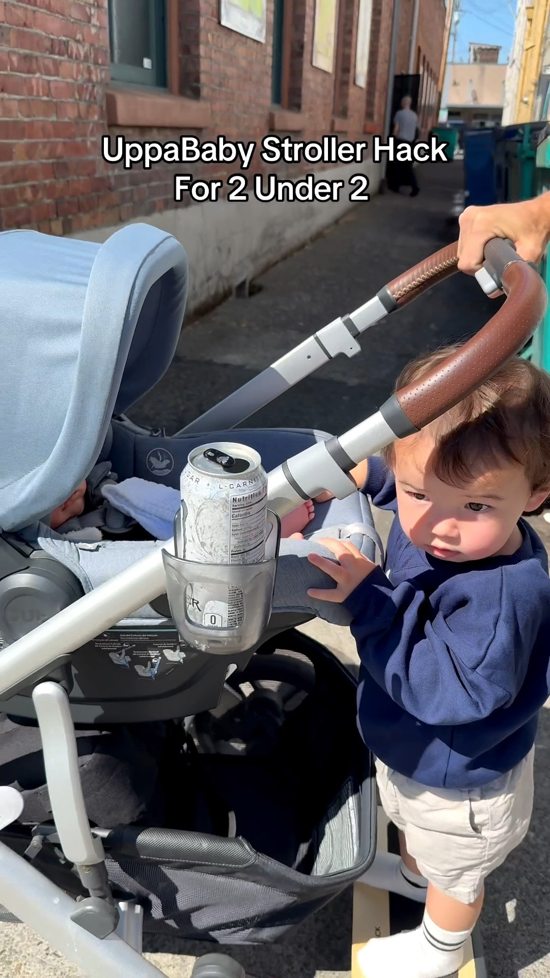 This is how we get around with 2 under 2! I have linked the UppaBaby stroller attachment down below!

#LTKBaby #LTKKids #LTKFamily