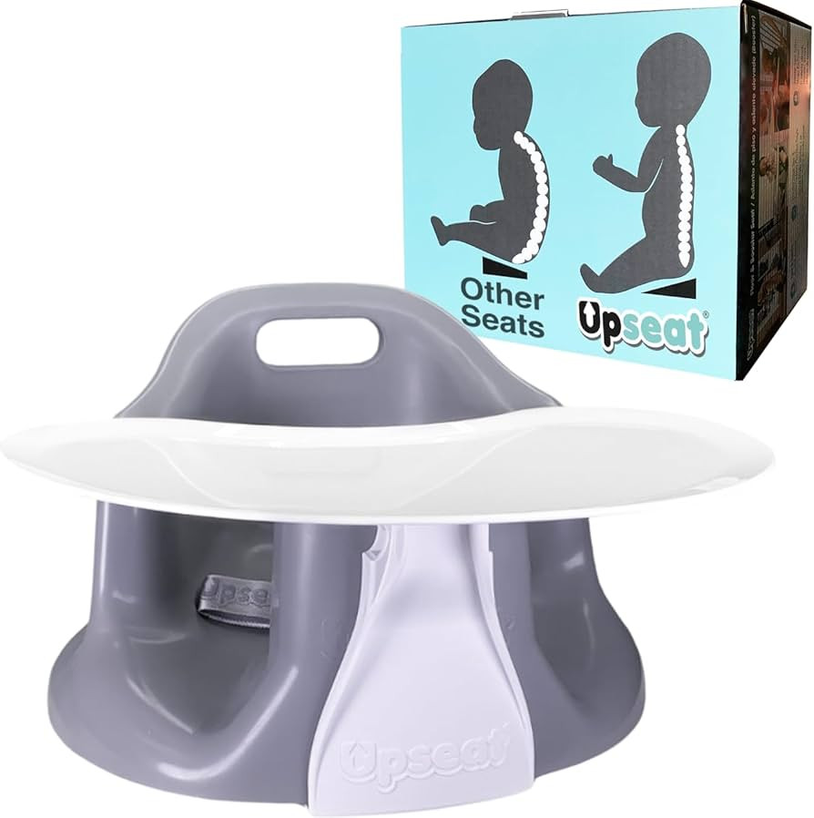 Upseat Baby Floor Seat Booster Chair for Sitting Up with Removable Tray for Meals and Playtime, D... | Amazon (US)