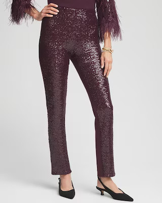 Juliet Sequin Front Ankle Pants | Chico's