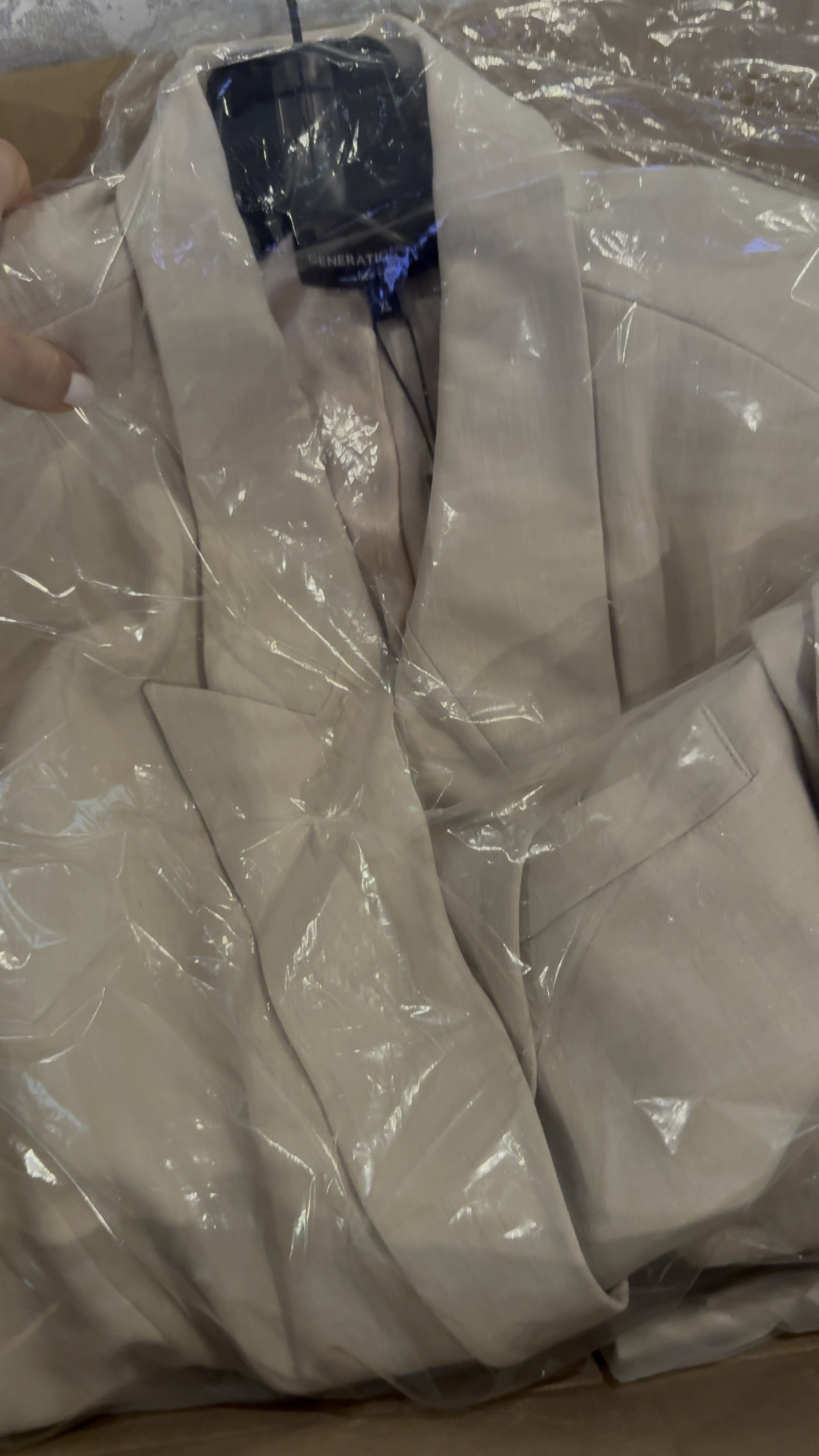 Linen suit for summer.. this one is so pretty and even has a metallic threading . On sale! 

#LTKStyleTip #LTKSaleAlert #LTKParties