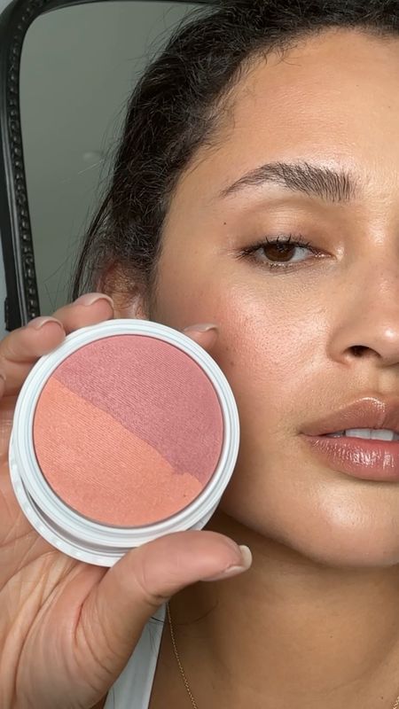 a really beautiful blush duo with makeup brush from dibs beauty! love this light and buildable finish and the spice girl shade is gorgeous. perfect to add into my summer makeup routine! 

#LTKBeauty #LTKU #LTKVideo