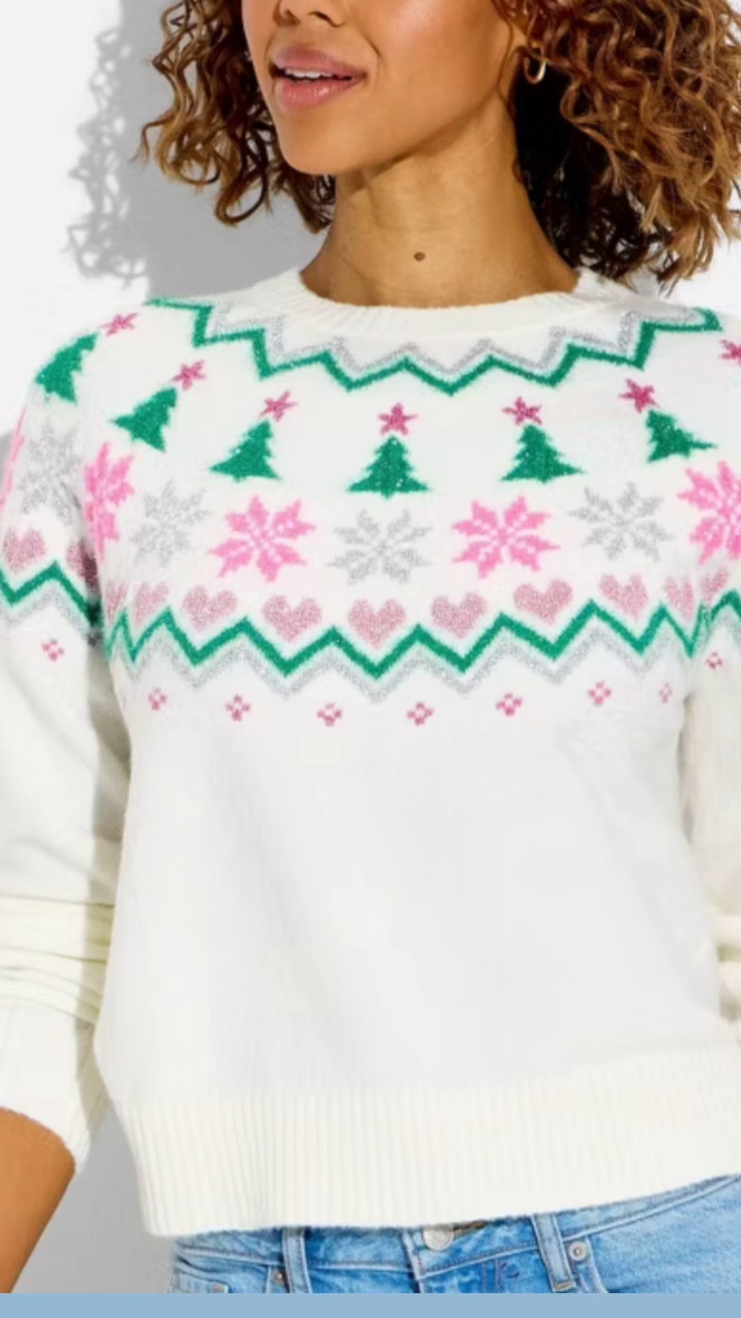 Target holiday sweater - love the pink and fair isle 

#LTKHoliday #LTKGiftGuide #LTKCyberWeek