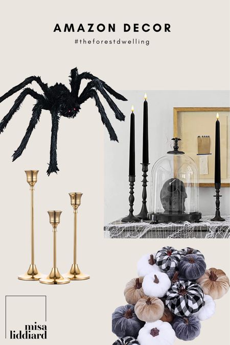 It is fun to find decor items from Amazon! Will be ordering several of these with fast shipping. Hoping to add spiders to the house. I like do decorate for Halloween because you can use these year after year  

#LTKhome #LTKunder50 #LTKSeasonal