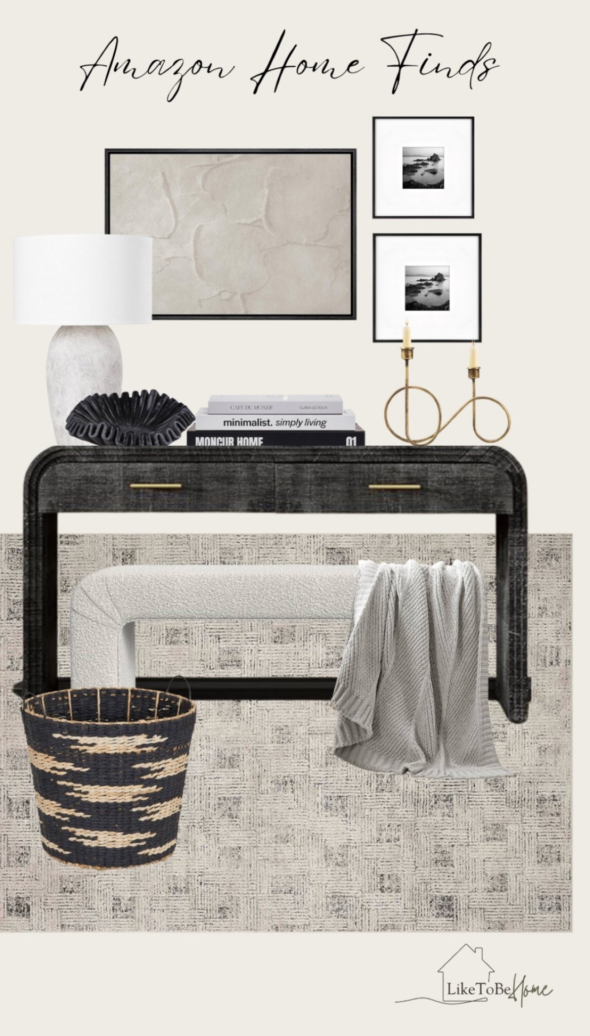 Elevate your space with these chic Amazon home finds featuring cozy textures, modern decor, and minimalist vibes. Perfect for creating a stylish, functional entryway or living area.

Amazon home decor, modern interior design, minimalist home styling, home accents on Amazon, entryway decor, cozy home essentials, affordable home upgrades, chic storage solutions, contemporary living room ideas.

#LTKGiftGuide #LTKHome #LTKSaleAlert